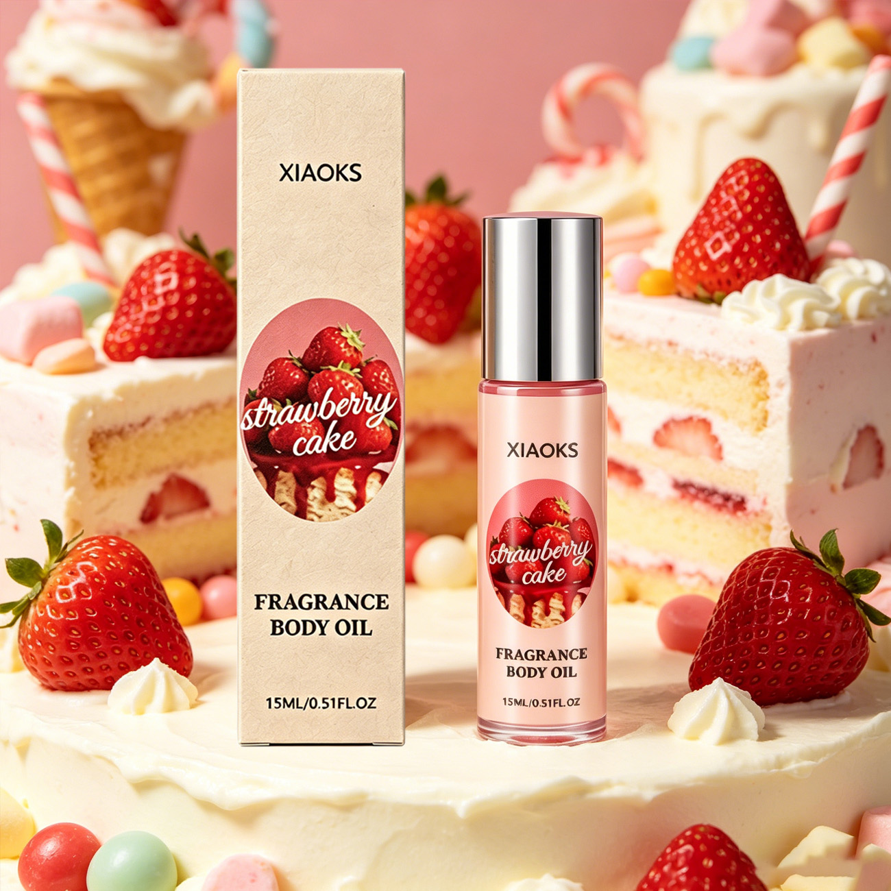 Perfume Xeryus - 1 Bottiglia di Profumo Roll-On al