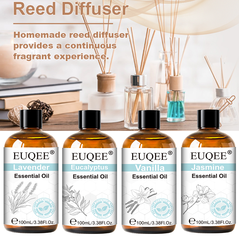 Perfume Fragrance Oil - Olio essenziale 100ml con contagocce Olio