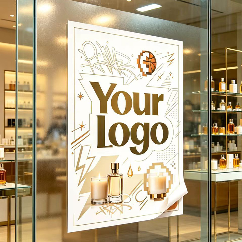 Perfume Fragrance Store - Adesivo Personalizzato di Qualsiasi Dimensione 100cm,