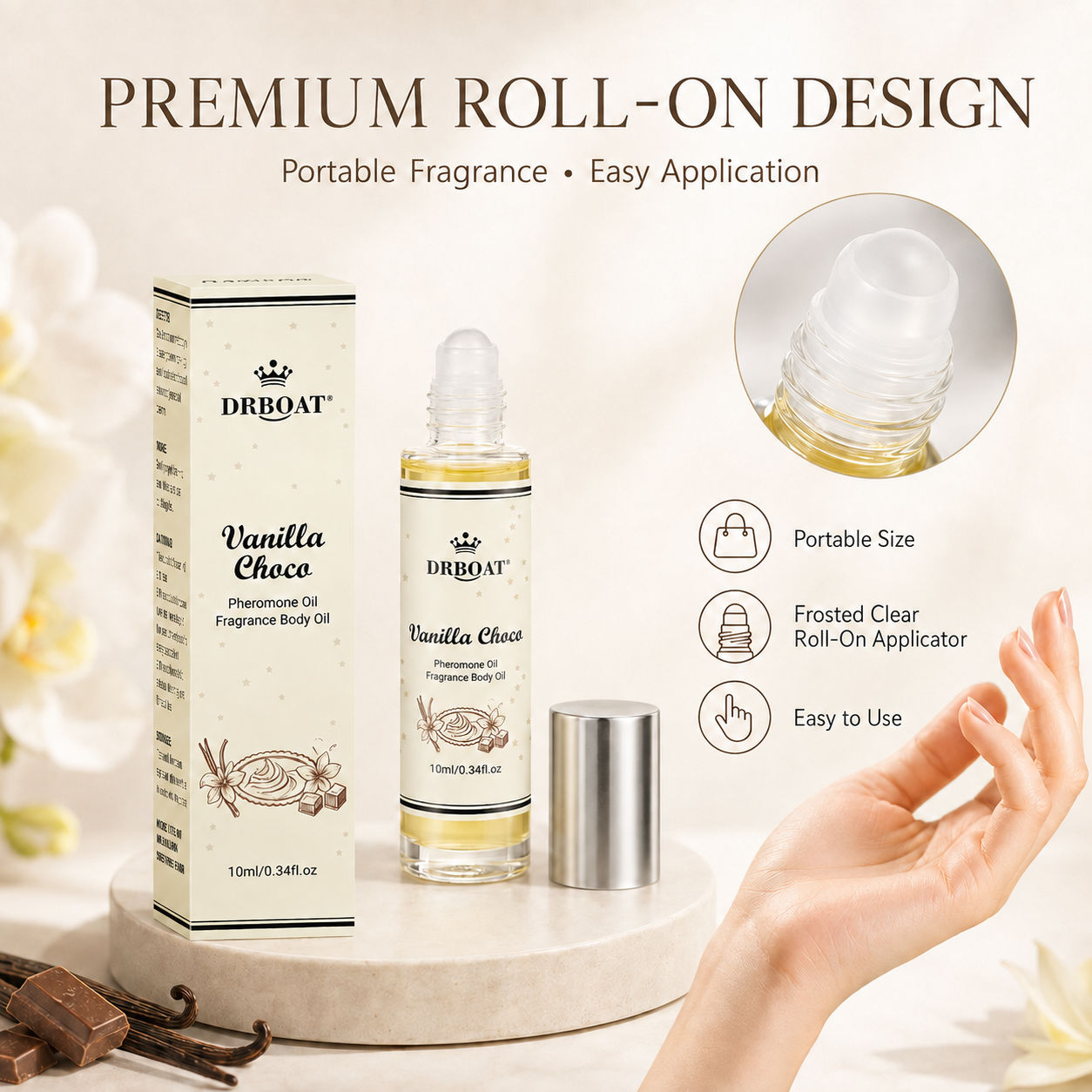 Perfume Fragrance Oil - Profumo roll-on da donna, fragranza di