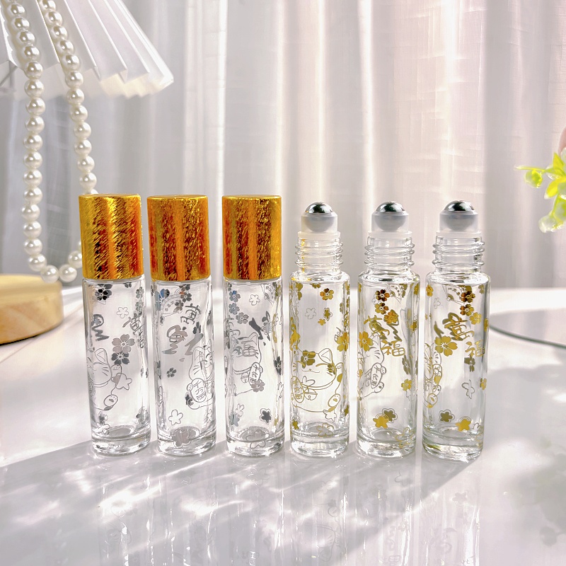 Attar Oil Roll On - 20 flaconi roll-on in vetro trasparente