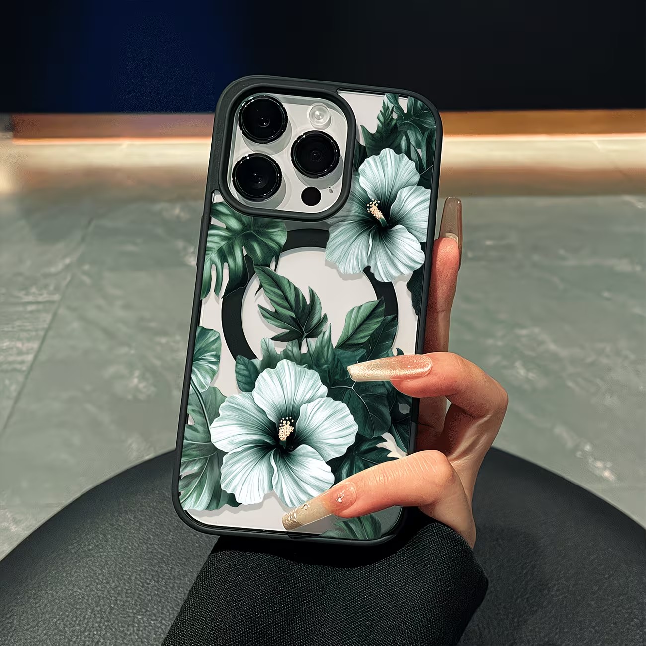 Perfume Pure Xs - Custodia per telefono con stampa floreale