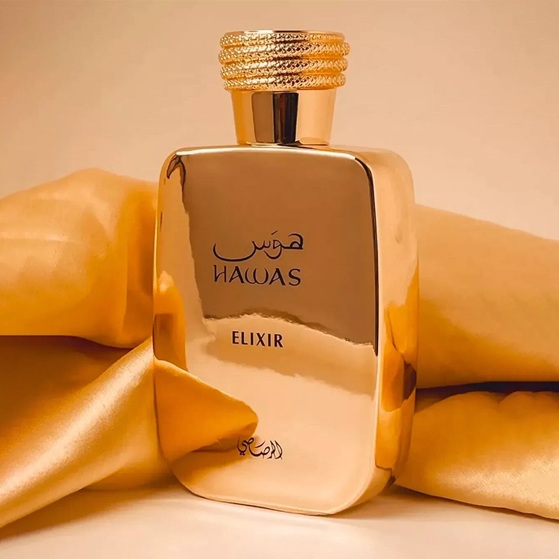 Rasasi Hawas Elixir Eau de Par - Amber Musk Oil recensione e prezzo