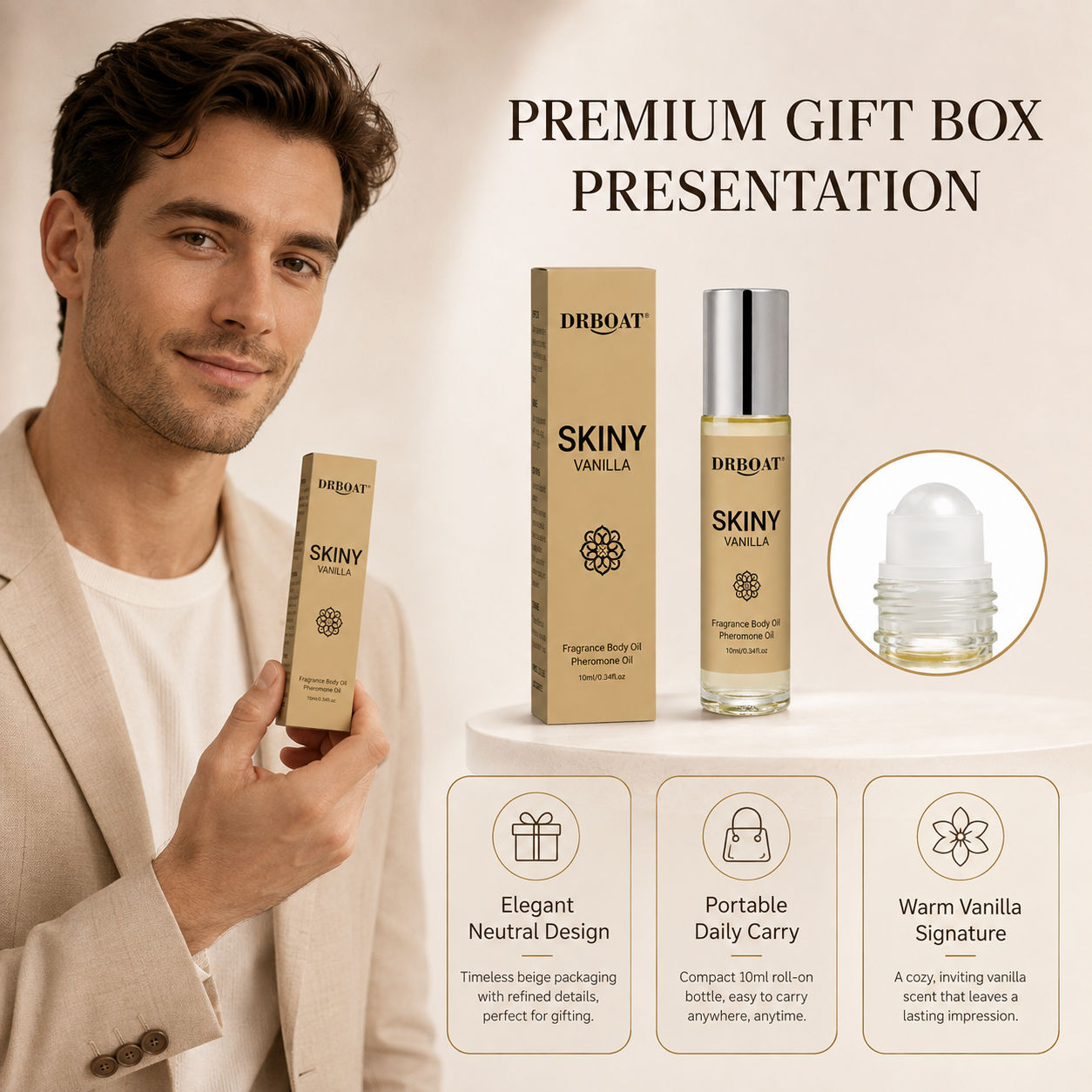 Olio profumato roll-on da uomo - Perfume Fragrance Oil recensione e prezzo
