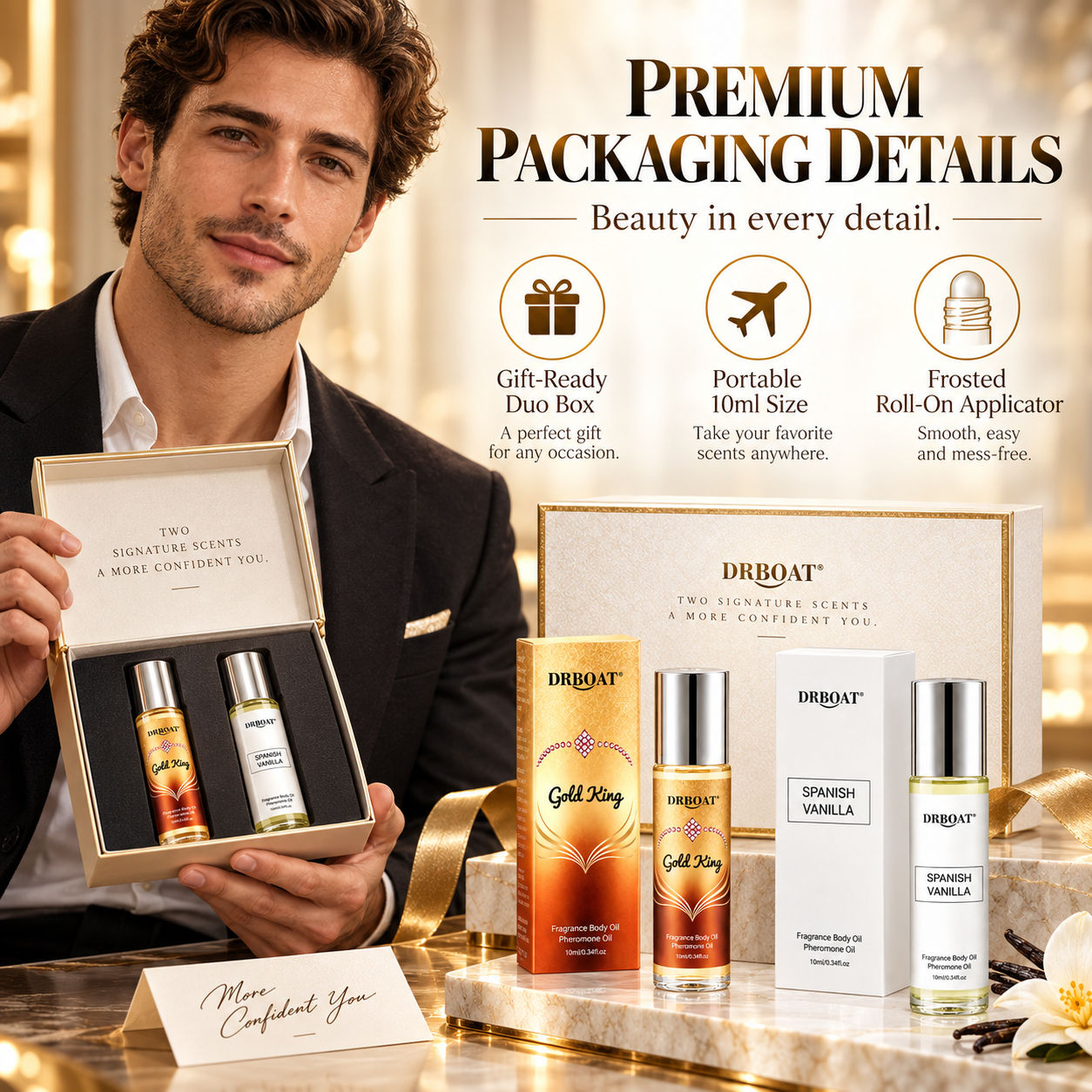 Kit di profumi roll-on per uom - Perfume Fragrance Oil recensione e prezzo