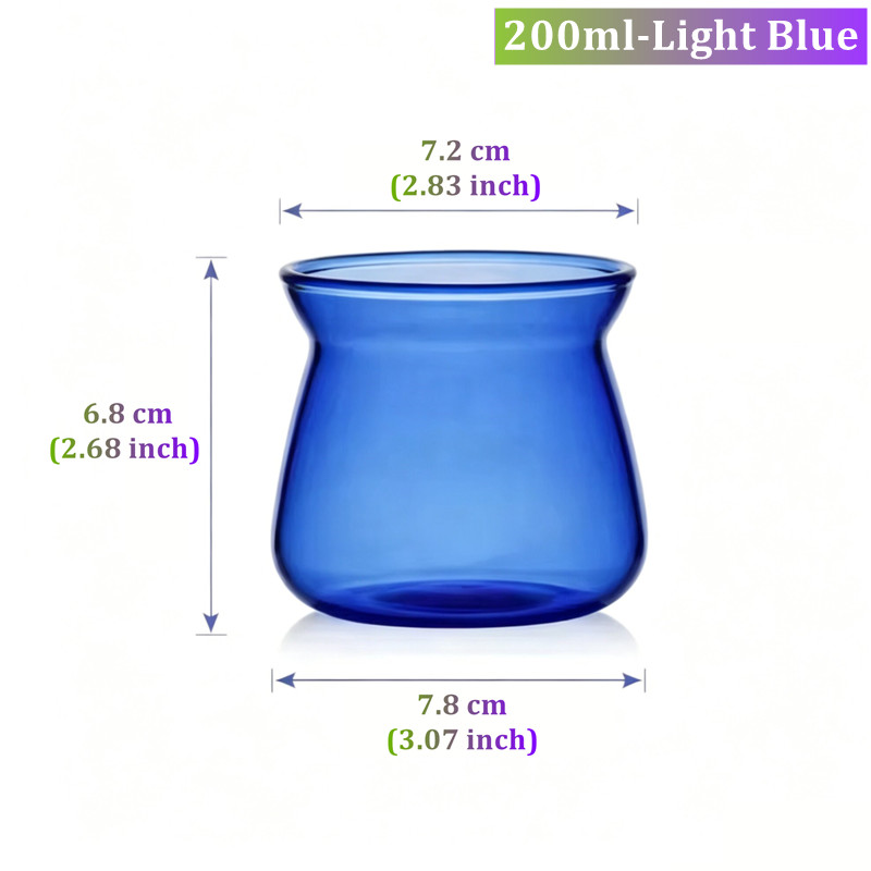 Caraffa da Caffè in Vetro Blu, - Amber Musk Oil recensione e prezzo