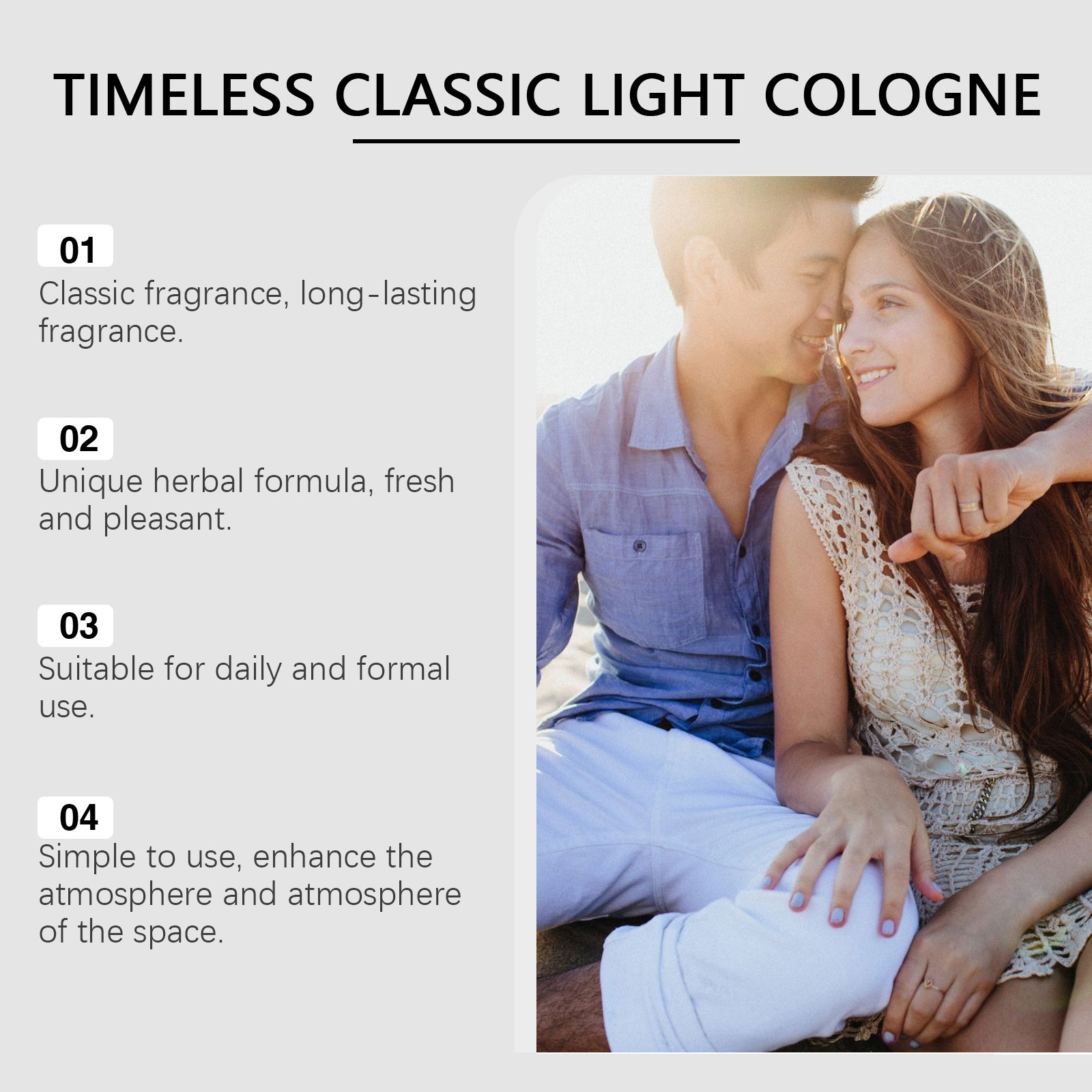Charm Classic Cologne da uomo, - Fragrance Long Lasting Perfume recensione e prezzo