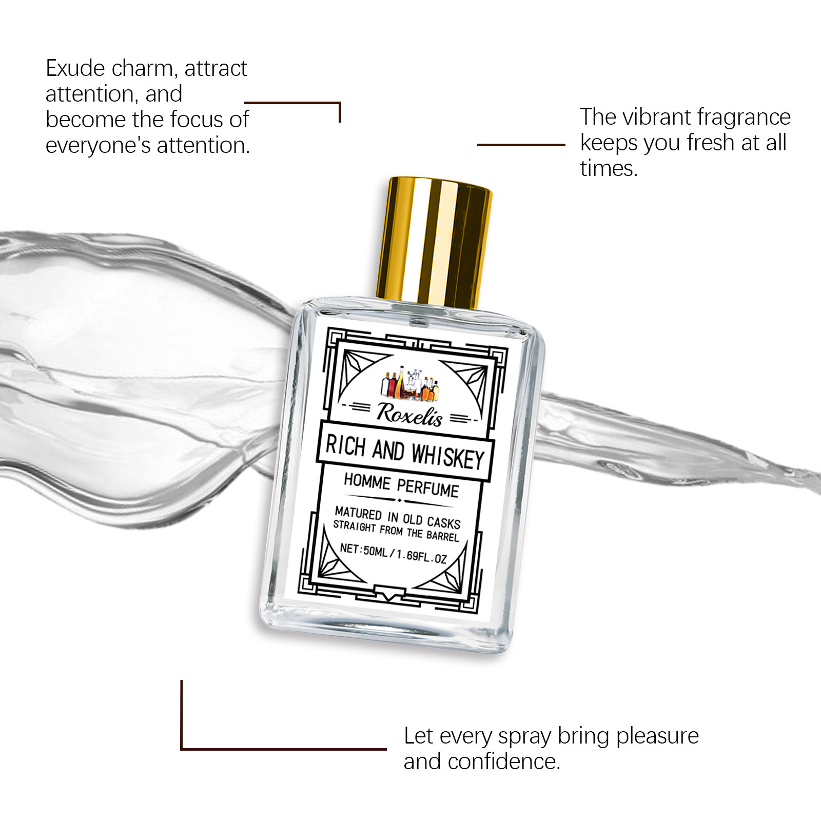Roxelis 50ml Profumo da Uomo C - Perfume Fragrance Man recensione e prezzo