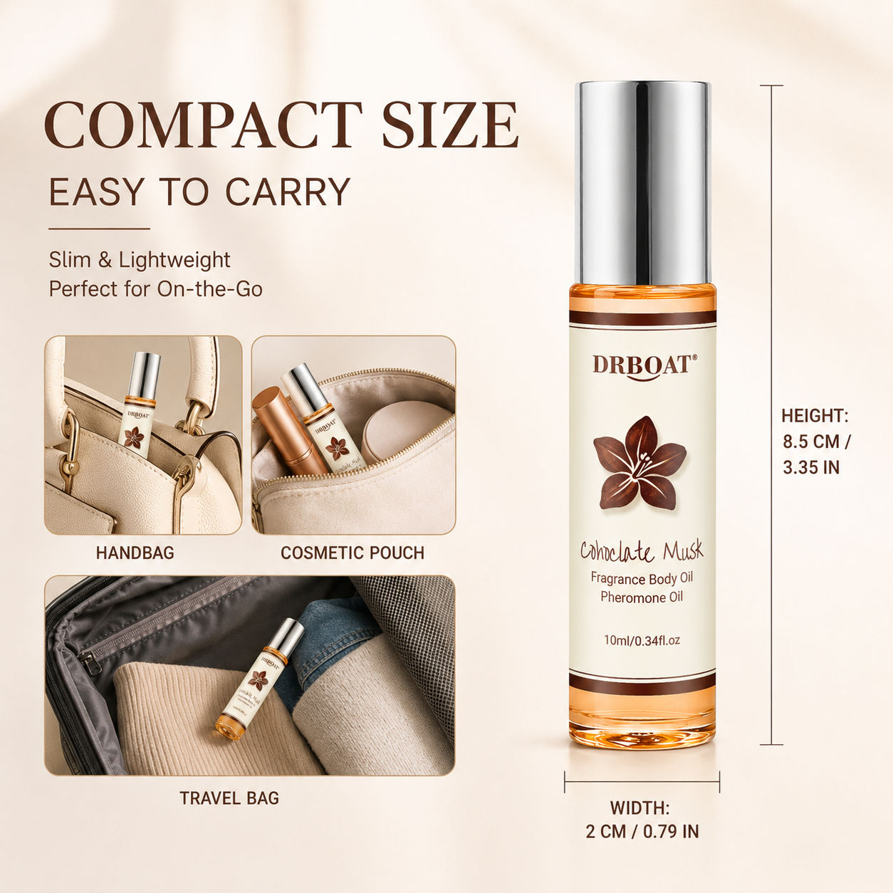 Profumo Roll-On da Donna al Ci - Amber Musk Oil recensione e prezzo