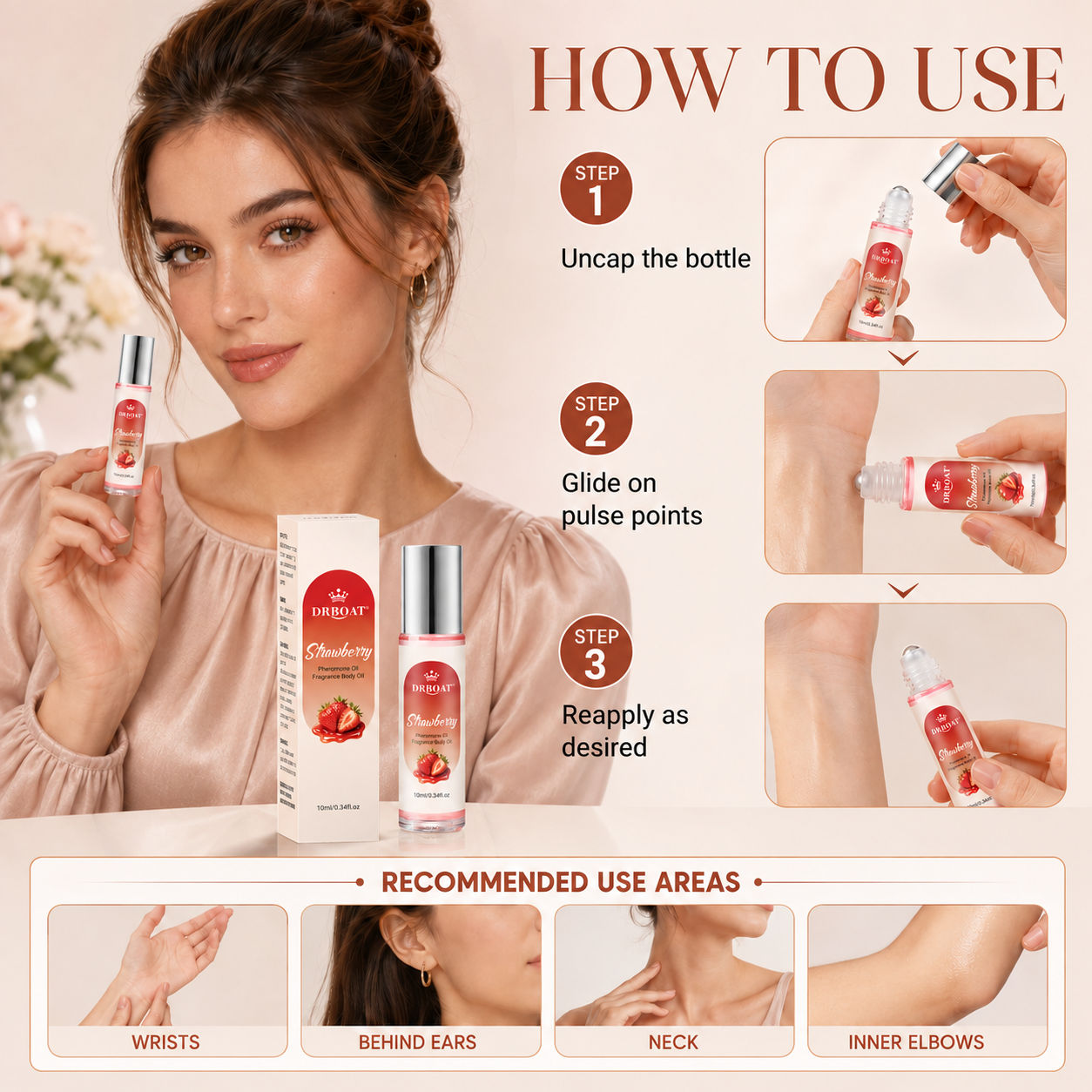 Olio profumato roll-on al gust - Perfume Fragrance Oil recensione e prezzo